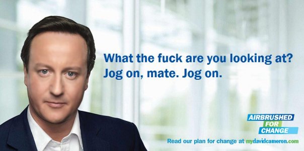 David Cameron - What the fuck are you looking at?